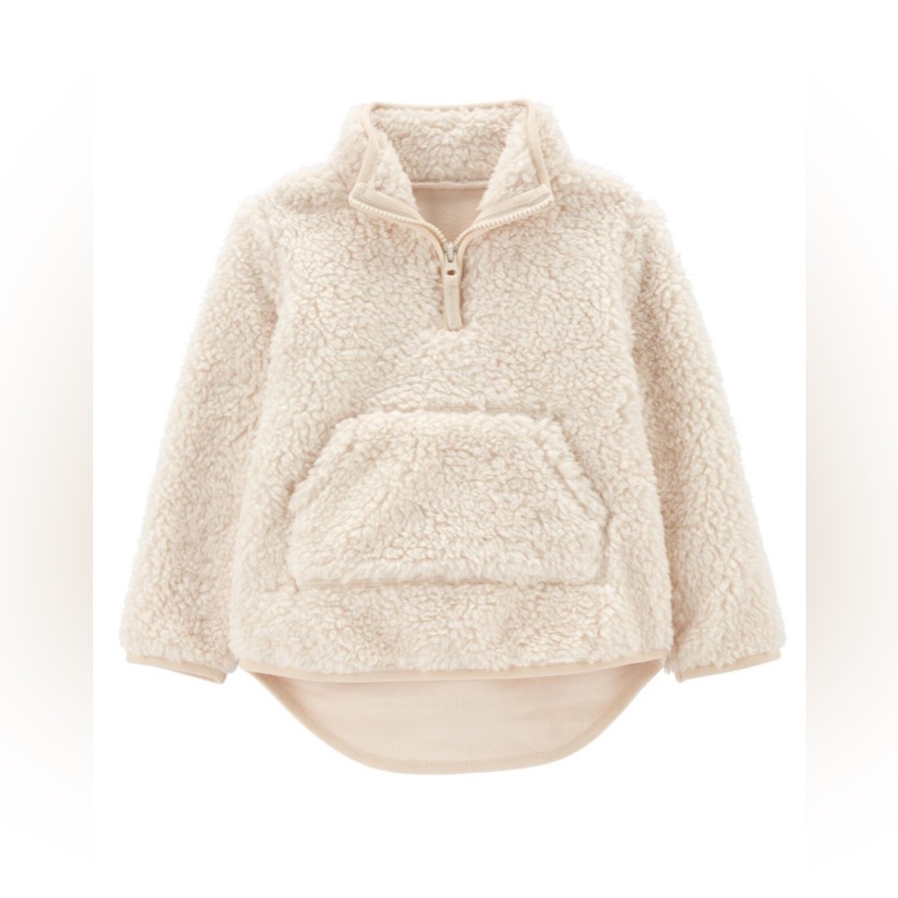 Girls Carter’s Sherpa Fleece Pullover Size 6/6X
